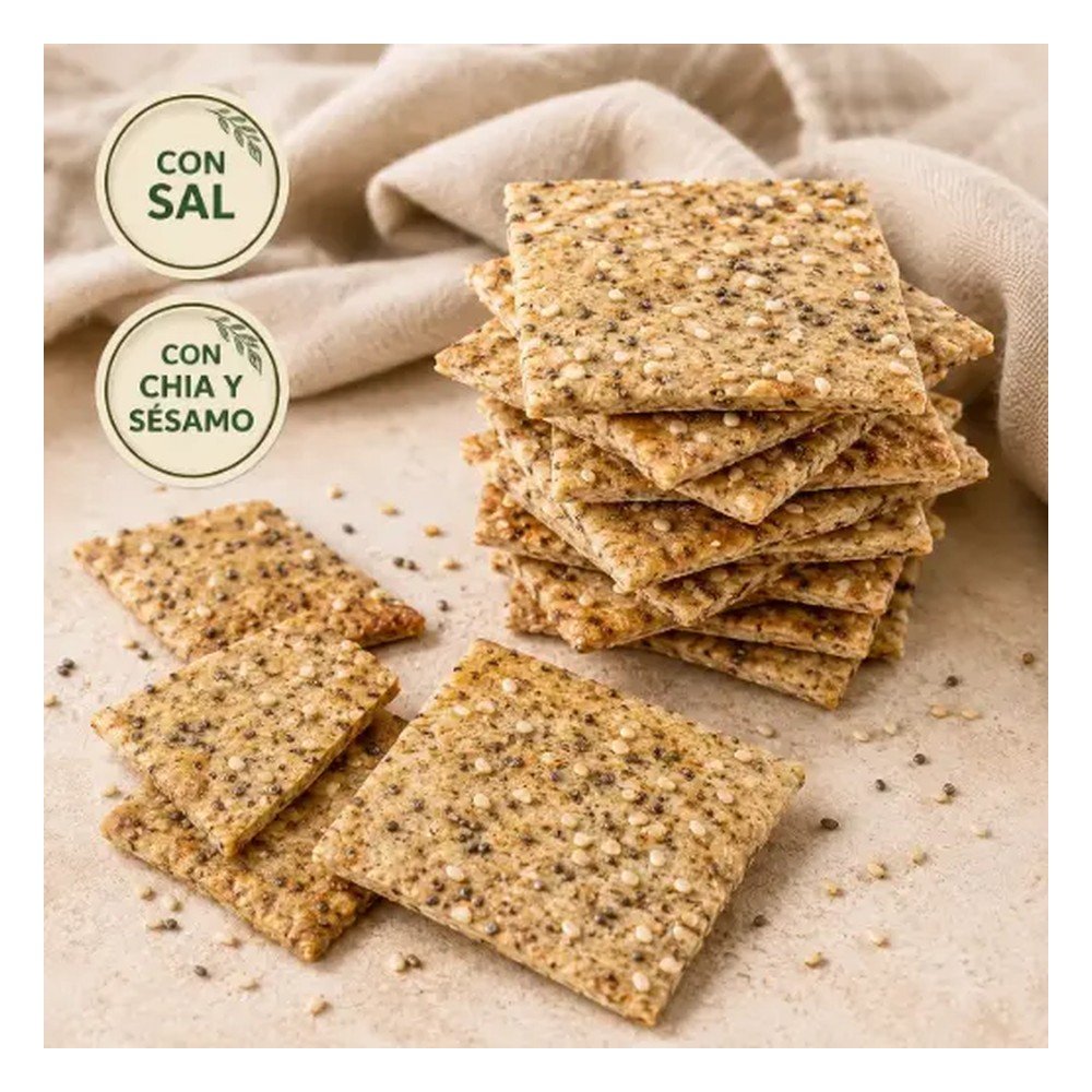 Gopal Crackers Integrales Mix De Semillas CON SAL X150G