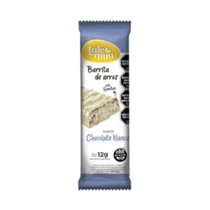 Barra de arroz lulemuu x20 un chocolate blanco