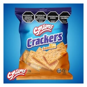 Crackers con semillas — Smams