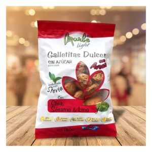 Galletitas sin azúcar chia y sésamo — Marbe