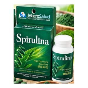 MacroSalud spirulina — presentaciones
