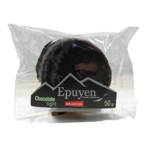 Epuyen alfajor chocolate sin azúcar