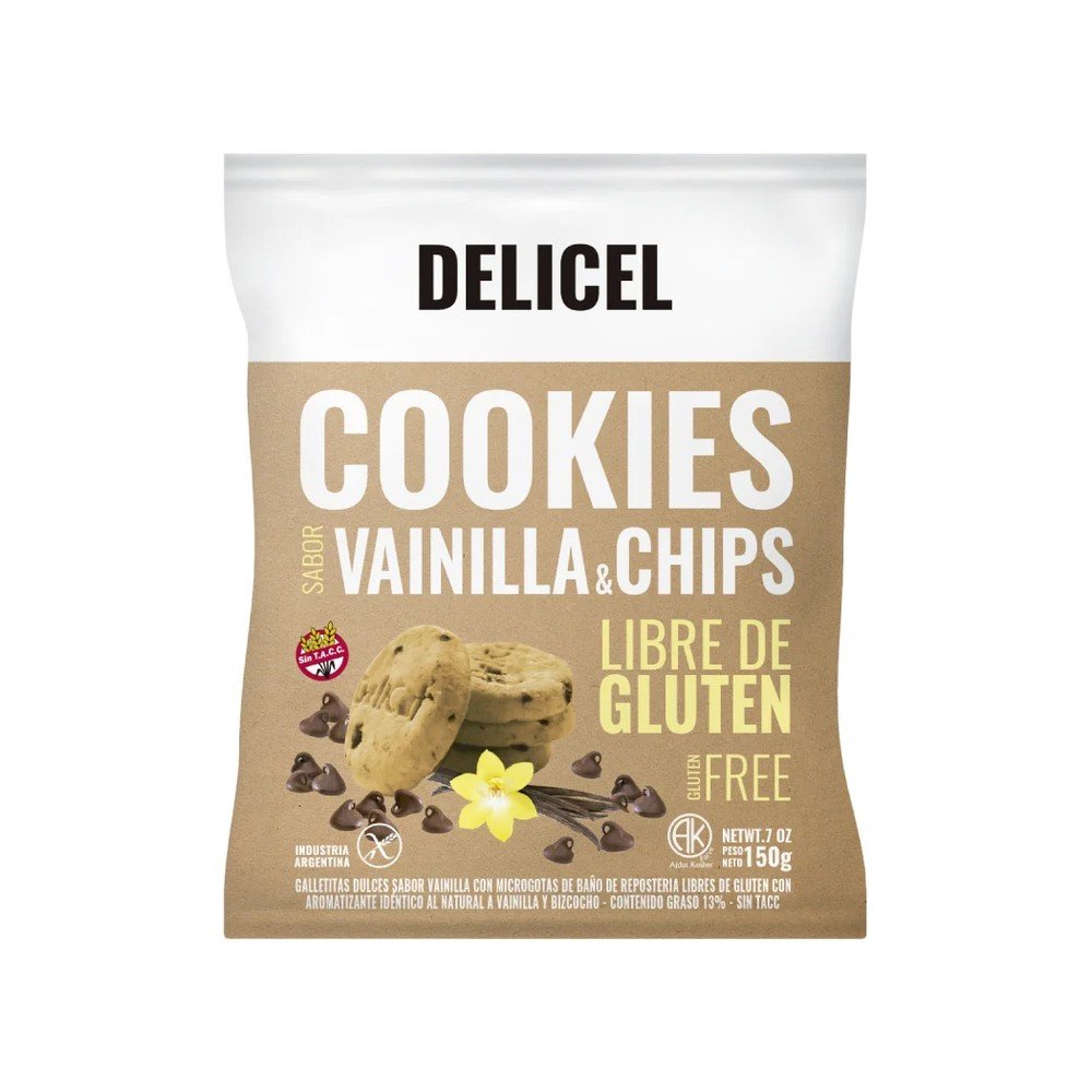 Galletitas sabor Vainilla y Chips — Delicel