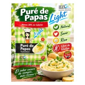 Puré de papa light x 100 gr
