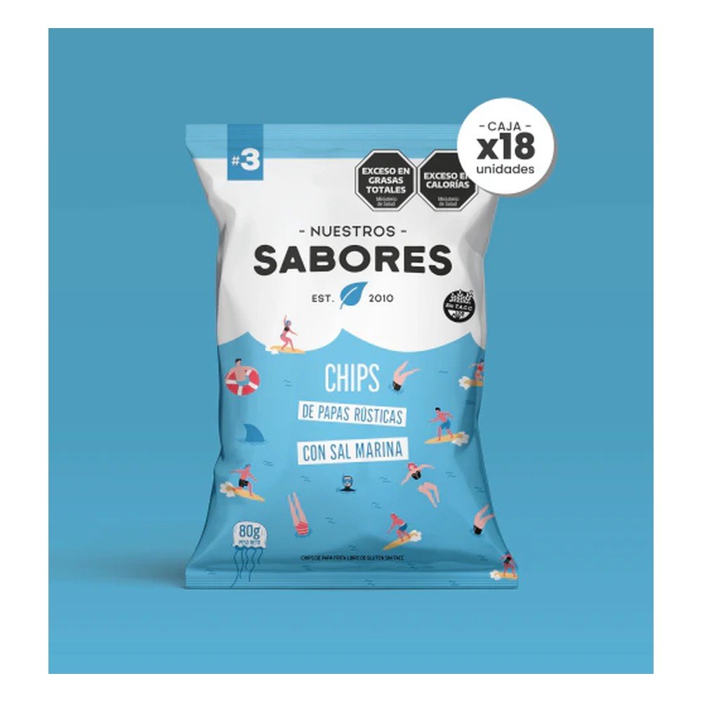 Papas Rusticas x 80 grs — N. Sabores