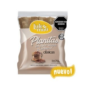 Planitas c/ arroz integral y garbanzos clásicas — Lulemuu