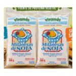 Vivamás milanesas de soja simples