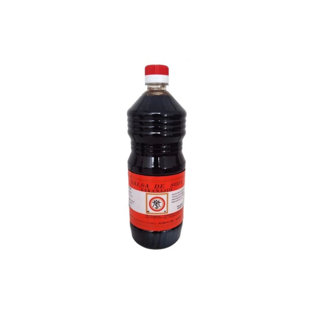 Salsa de soja Sakanashi roja 1 litro