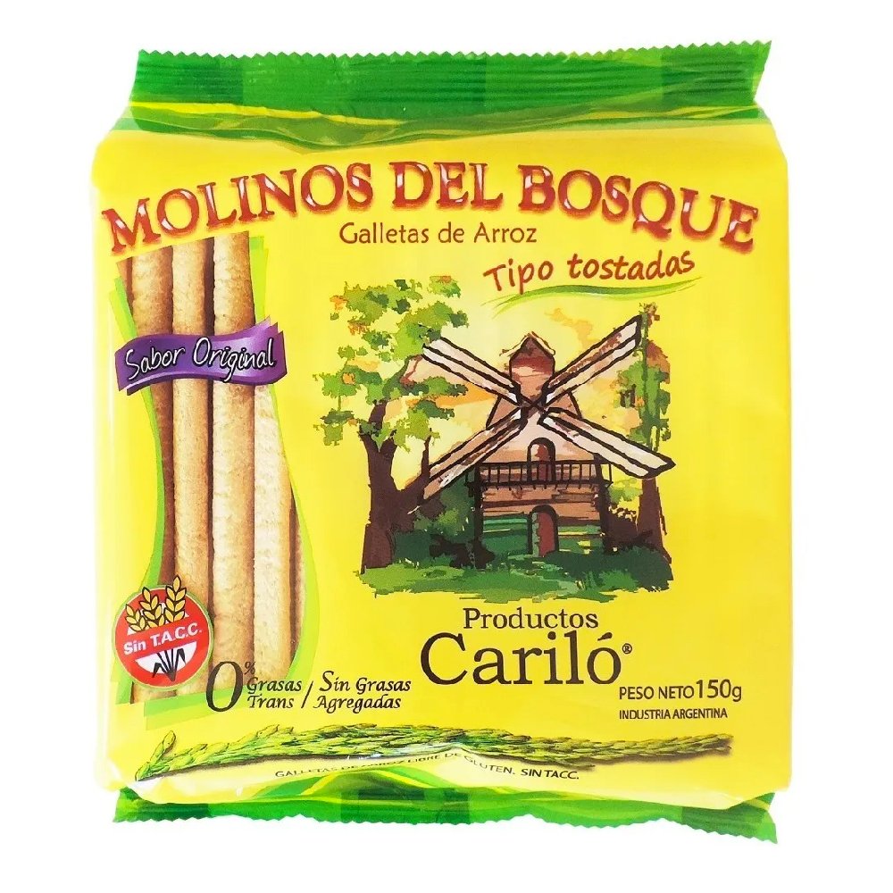 Tostadas con sal x 18 unds — Carilo
