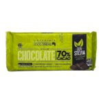 Chocolate negro 70% sin azúcar con stevia x 10 unidades — Colonial