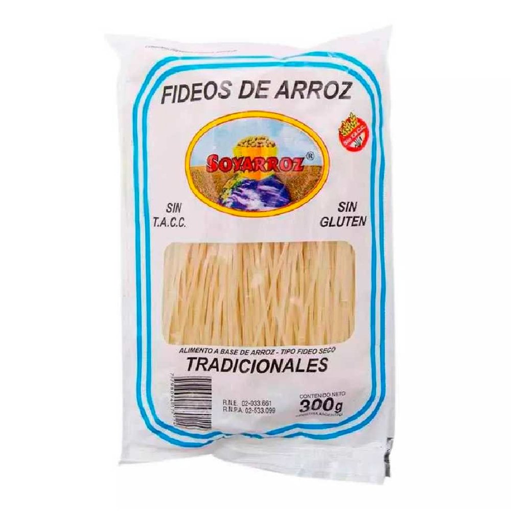 Fideos tradicionales — Soyarroz
