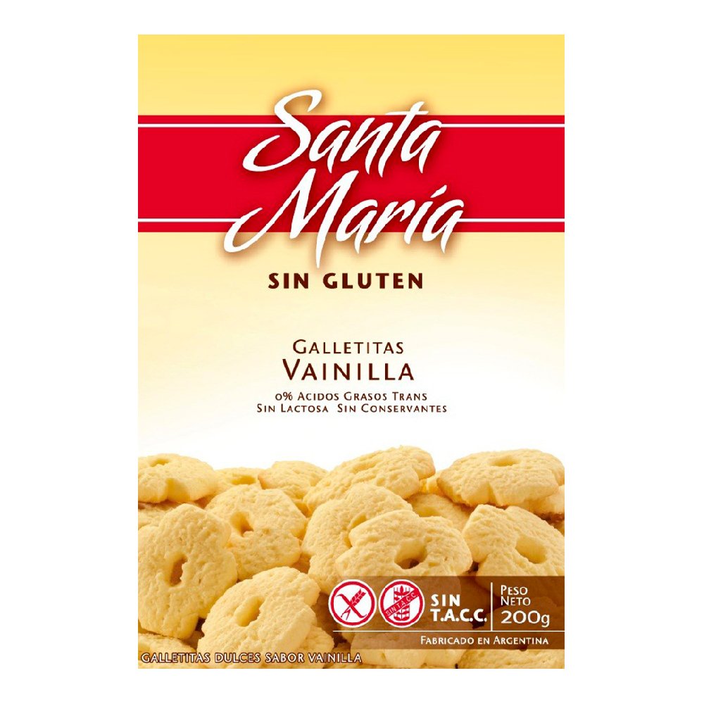 Galletitas de Vainilla x 200 grs — Sta. María